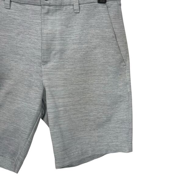 CALLAWAY Men's FLAT FRONT GOLF SHORTS Solid Gray Size 32 - Picture 3 of 4